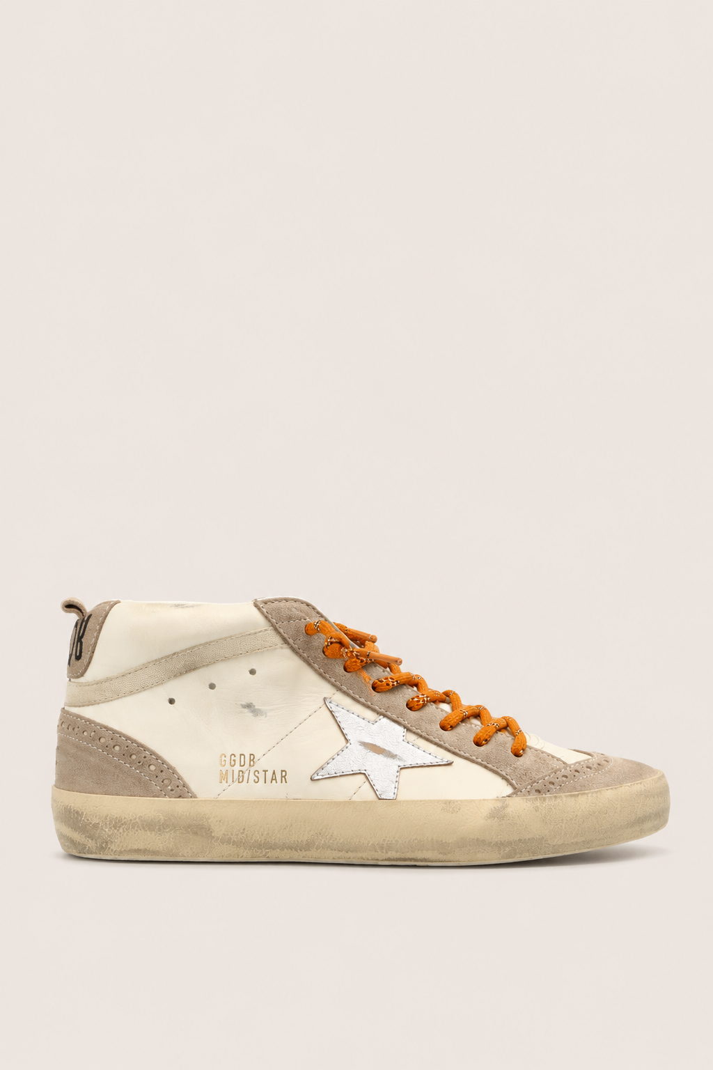 MID STAR SUEDE TOE AND SPUR LEATHER
