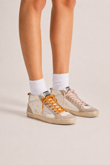 MID STAR SUEDE TOE AND SPUR LEATHER