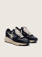 RUNNING SOLE NAPPA UPPER AND HEEL LEATHER