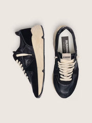 RUNNING SOLE NAPPA UPPER AND HEEL LEATHER