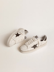 STARDAN LEATHER UPPER TOE AND TONGUE GLITTER STAR AND HEEL