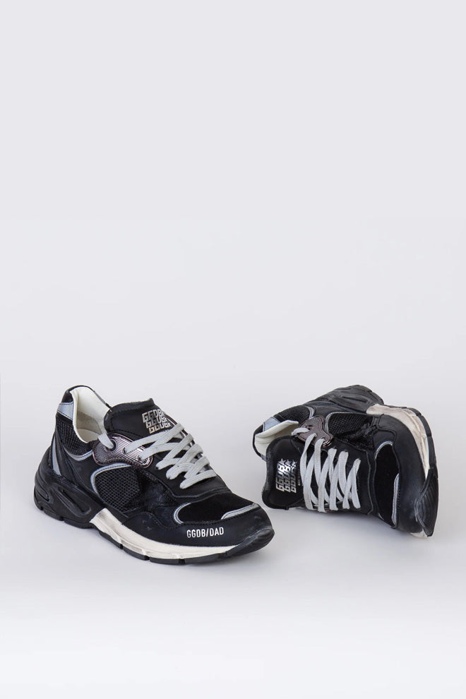 RUNNING DAD MESH AND LEATHER UPPER SUEDE STAR LEATHER TOE AND TONGUE
