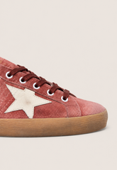 SUPER STAR WAXED SUEDE UPPER HEEL