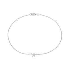 PULSERA PLATA ESTRELLA