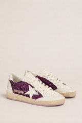 BALLSTAR GLITTER UPPER LEATHER TOE STAR HEEL AND SPUR