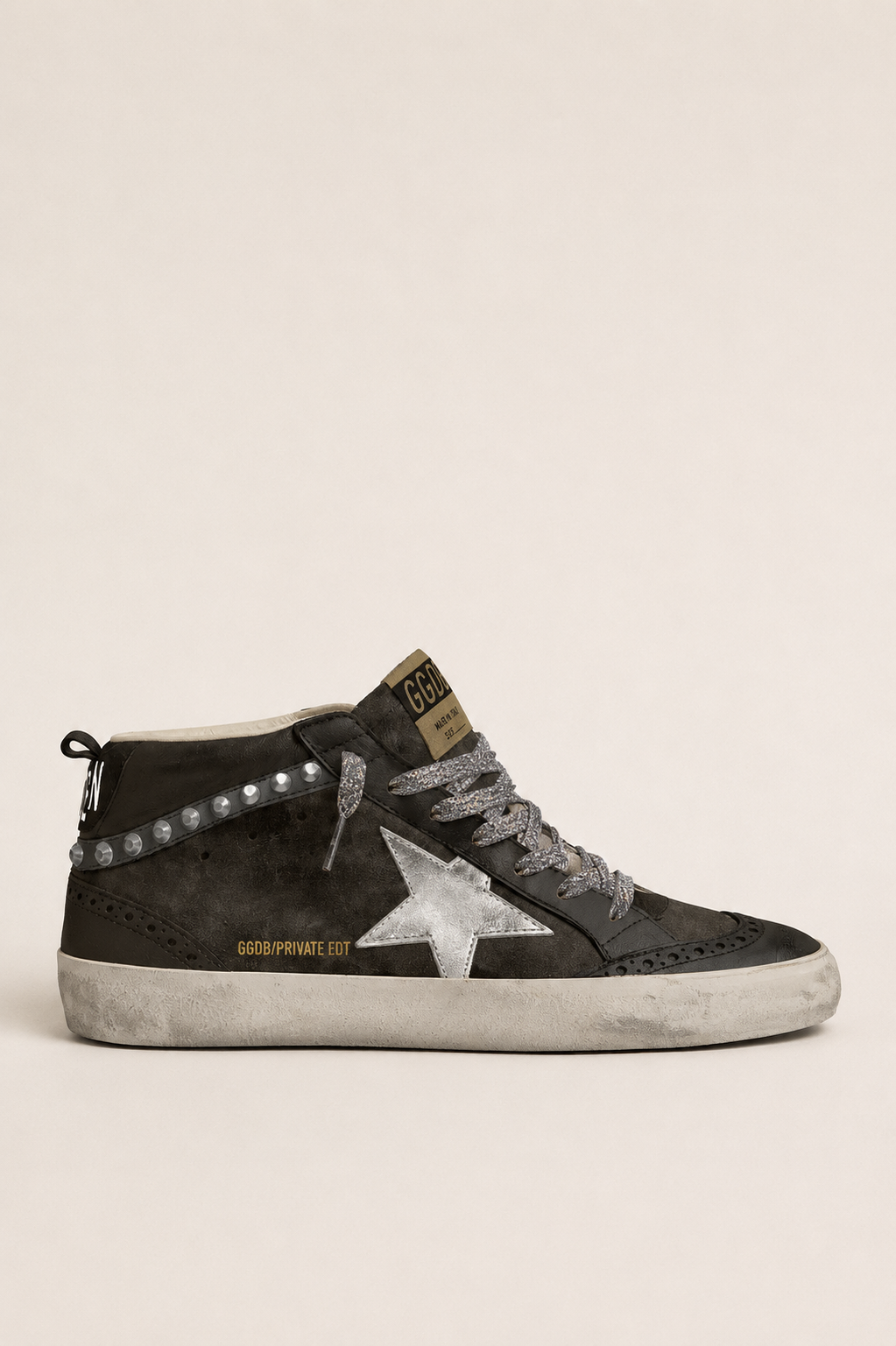 MID STAR SUEDE AND NAPPA UPPER LAMINATED STAR