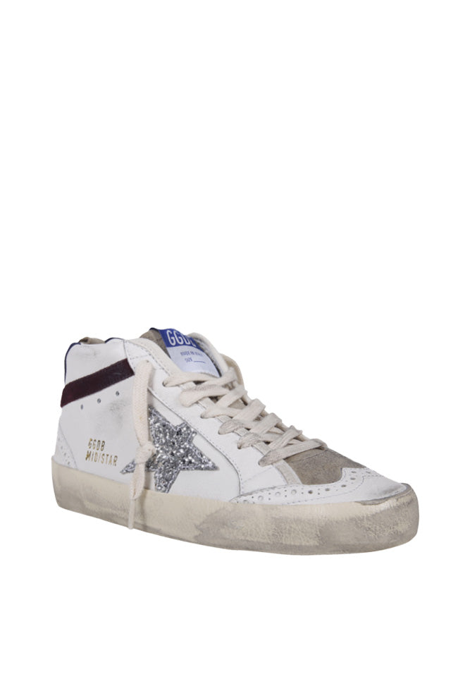 MID STAR NAPPA UPPER TOE AND SPUR GLITTER