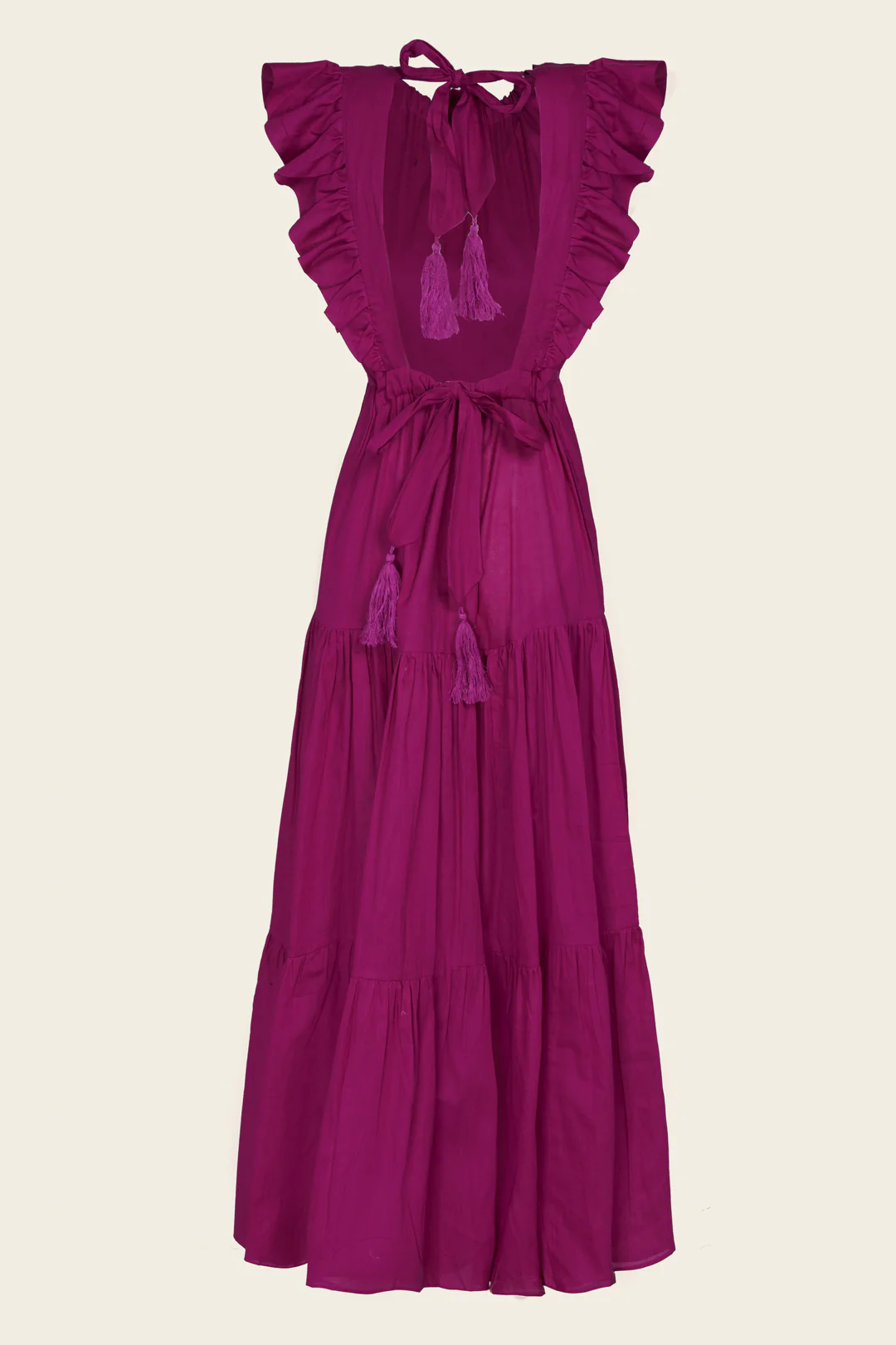 Vestido Espalda Descubierta Buganvilla
