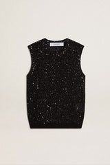 JOURNEY W'S KNIT TANK TOP SEQUINS