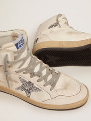 SKY STAR NAPPA UPPER WITH SERIGRAPH GLITTER STAR