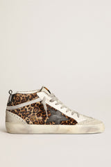 MID STAR HORSY UPPER SUEDE TOE AND SPUR LEATHER STAR AND HEEL LAMINATED WAVE