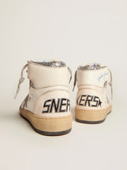 SKY STAR NAPPA UPPER WITH SERIGRAPH GLITTER STAR