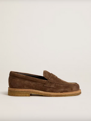 JERRY LOAFER NEW TONGUE SUEDE UPPER RUBBER SOLE
