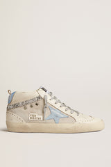MID STAR NET AND LEATHER UPPER LEATHER STAR