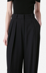 BJORN CREPE PANT NOIR