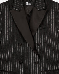 Veste De Smoking Ample Revers Satin