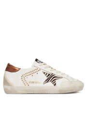 SUPER-STAR PENSTAR LEATHER UPPER WITH STUDS ZEBRA