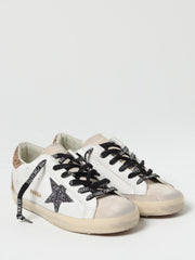 SUPER-STAR LEATHER UPPER GLITTER STAR HEEL AND SPUR METAL LETTERING