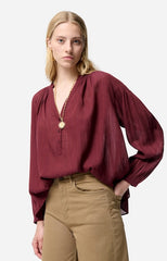 NIPOA BLOUSE COTTON BLEND