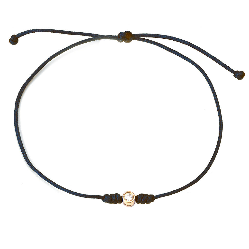 Pulsera hilo con nudo, sin cierre con 1 bte