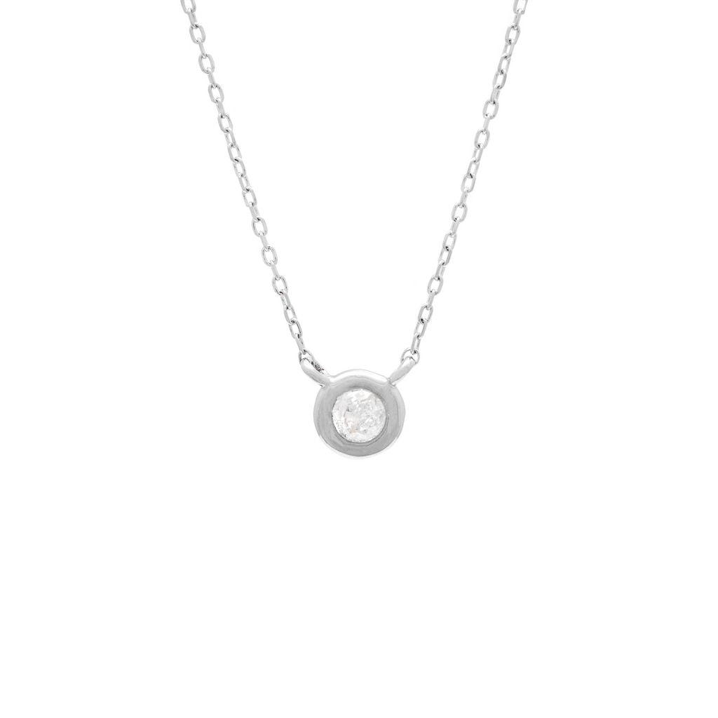 Collar Punto de Luz 0,09 CTS