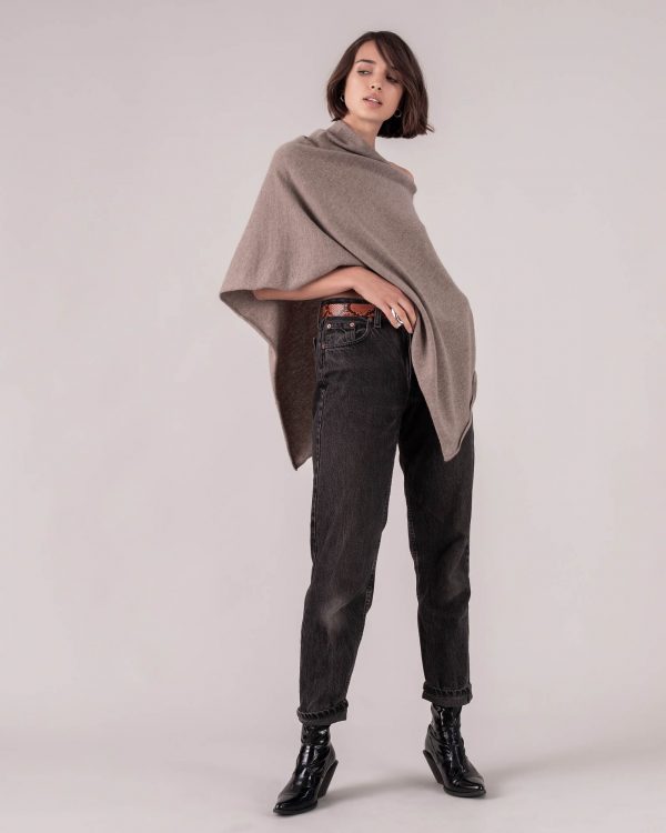 Poncho dalia Cashmere - Imagen 3