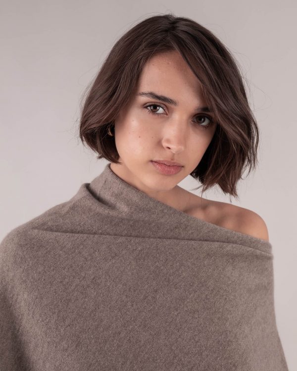 Poncho dalia Cashmere - Imagen 4