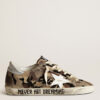SUPER-STAR CAMOU FLOCK UPPER LEATHER STAR LAMINATED HEEL SIGNATURE