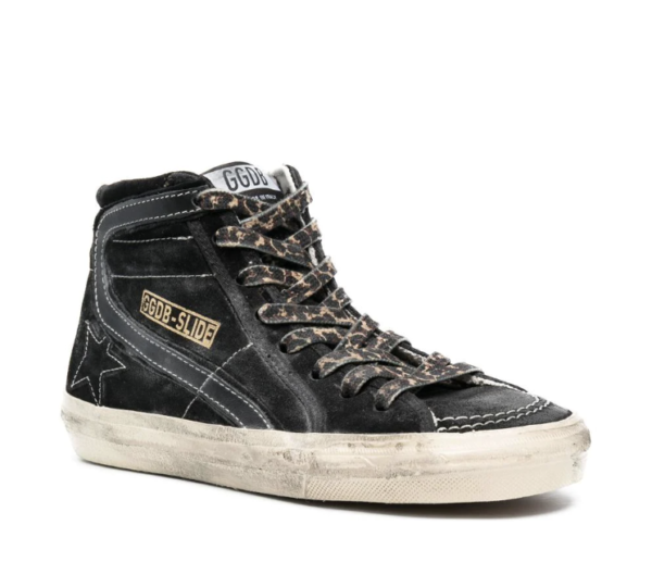 SLIDE SUEDE UPPER SHINY LEATHER WAVE LAMINATED LIST - Imagen 4