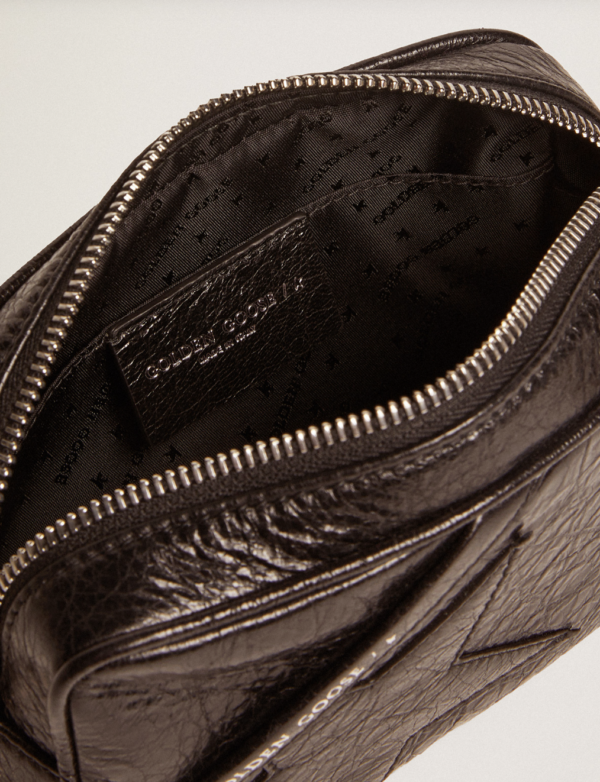MINI STAR BAG WRINKLED CALF LEATHER BODY AND STAR - Imagen 4