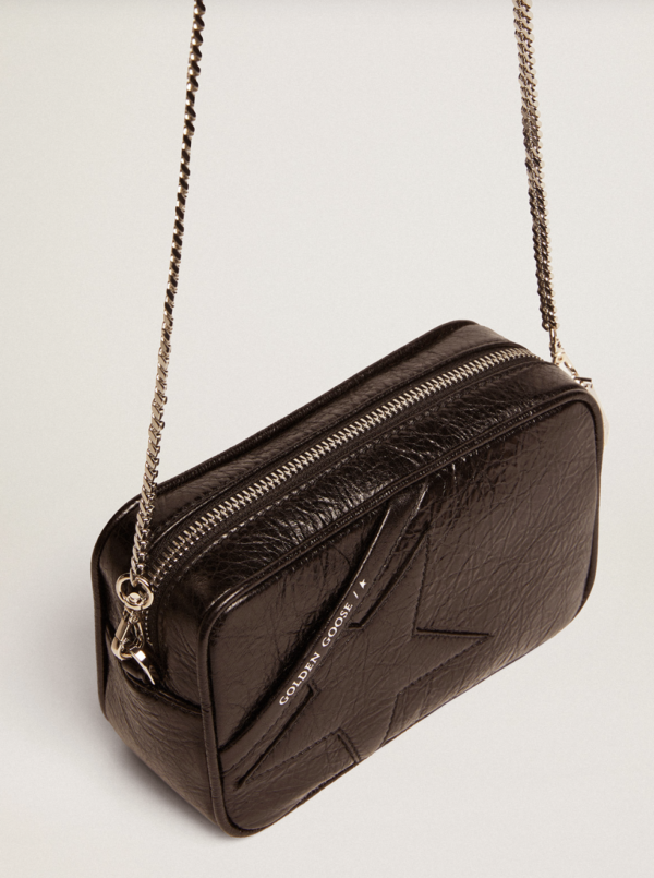 MINI STAR BAG WRINKLED CALF LEATHER BODY AND STAR - Imagen 2