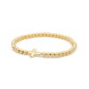 Pulsera goldfilled cruz