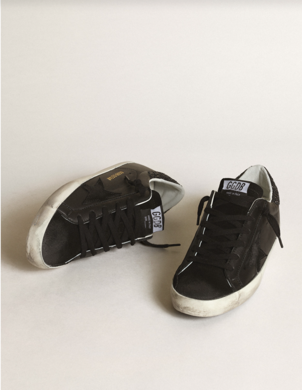 SUPER-STAR NAPPA UPPER SUEDE TOE AND STAR GLITTER - Imagen 4