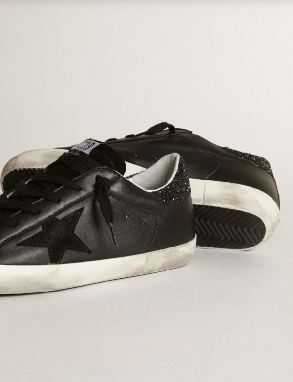 SUPER-STAR NAPPA UPPER SUEDE TOE AND STAR GLITTER - Imagen 2