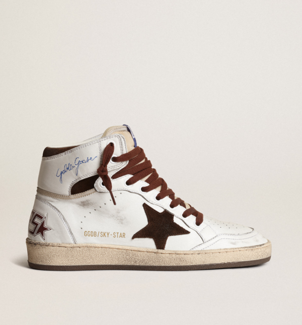 SKY STAR NAPPA UPPER AND SPUR NYLON TONGUE SUEDE STAR