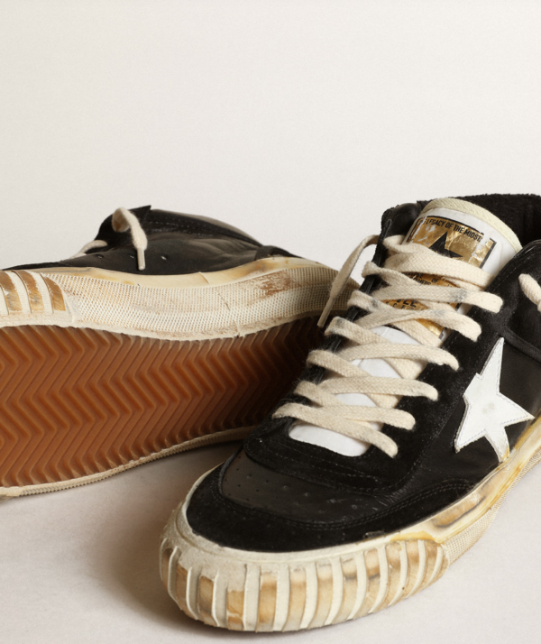 MID STAR 2 NAPPA AND SUEDE UPPER SUEDE TOE AND SPUR LEATHER STAR - Imagen 2
