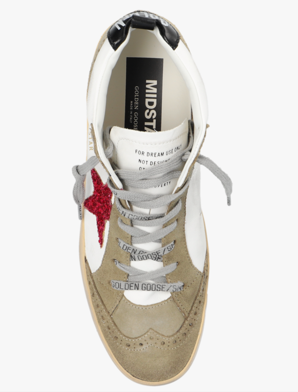 MID STAR NAPPA UPPER SUEDE TOE AND SPUR GLITTER STAR AND WAVE SIGNATURE FOXING - Imagen 3