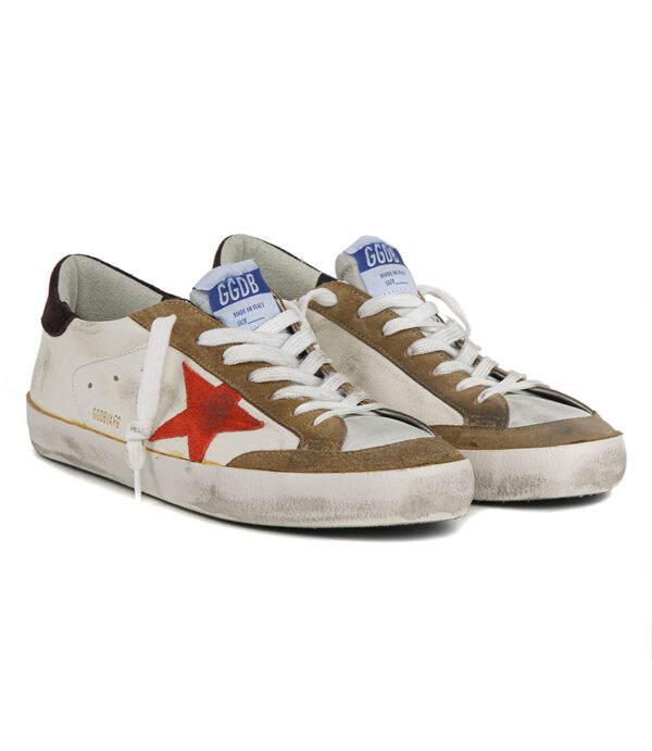 SUPER-STAR PENSTAR NAPPA UPPER NABUK TOE SUEDE STAR AND HEEL - Imagen 2