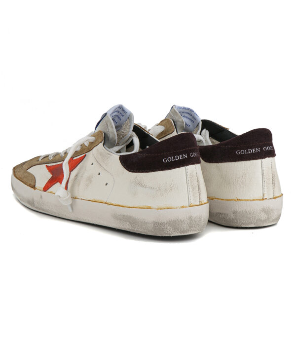 SUPER-STAR PENSTAR NAPPA UPPER NABUK TOE SUEDE STAR AND HEEL - Imagen 3