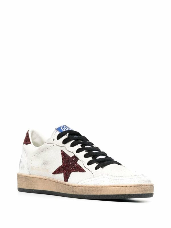 BALL STAR NAPPA UPPER GLITTER STAR AND HEEL CRACK SPUR - Imagen 2
