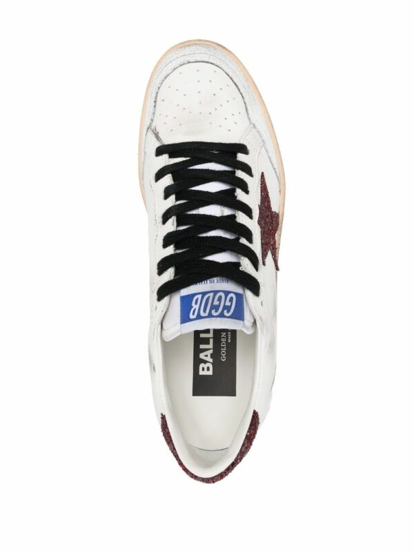 BALL STAR NAPPA UPPER GLITTER STAR AND HEEL CRACK SPUR - Imagen 4