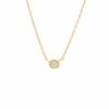 Collar punto de luz 0,02 cts.