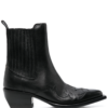 DEBBIE BEATLES LEATHER UPPER WITH INLAY
