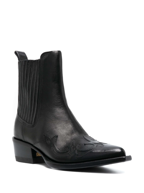 DEBBIE BEATLES LEATHER UPPER WITH INLAY - Imagen 2