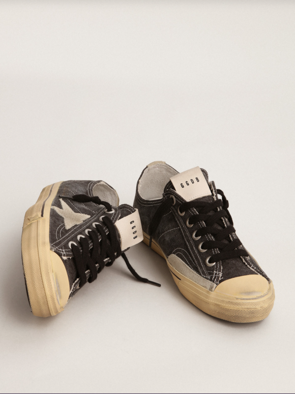 V- STAR 2 CANVAS UPPER WITH EMBROIDERY - Imagen 2