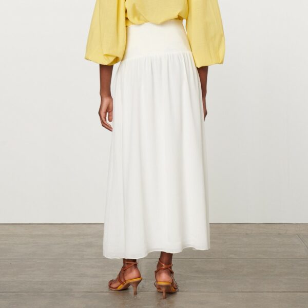 JUPE TEONIE BLANC - Imagen 2