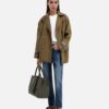 BLOUSON DENIM DELAVE AVEC STUD