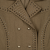 BLOUSON DENIM DELAVE AVEC STUD - Imagen 5