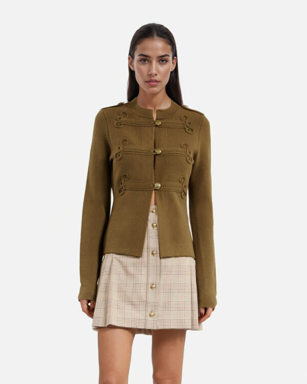 CARDIGAN DETAILS BRANDEBOURG - Imagen 2