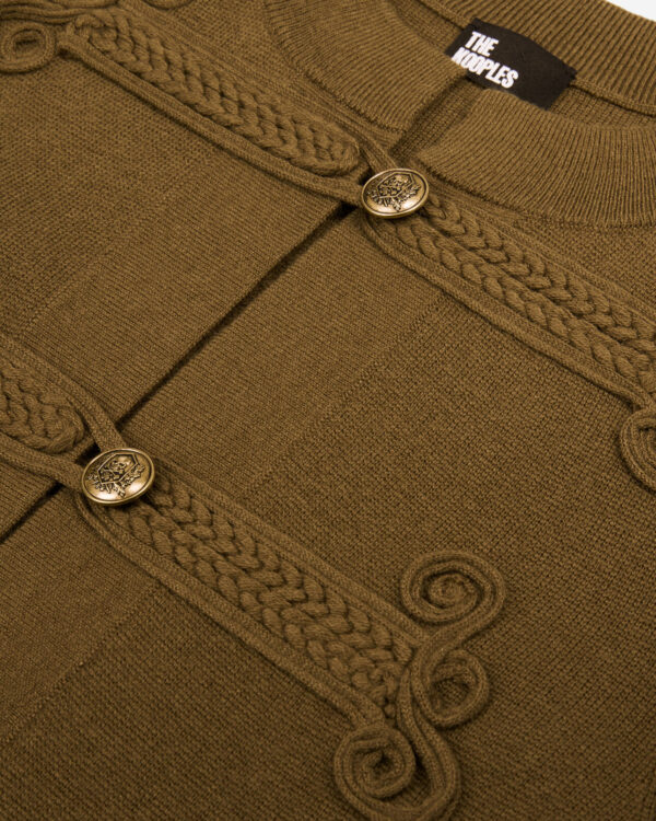 CARDIGAN DETAILS BRANDEBOURG - Imagen 4